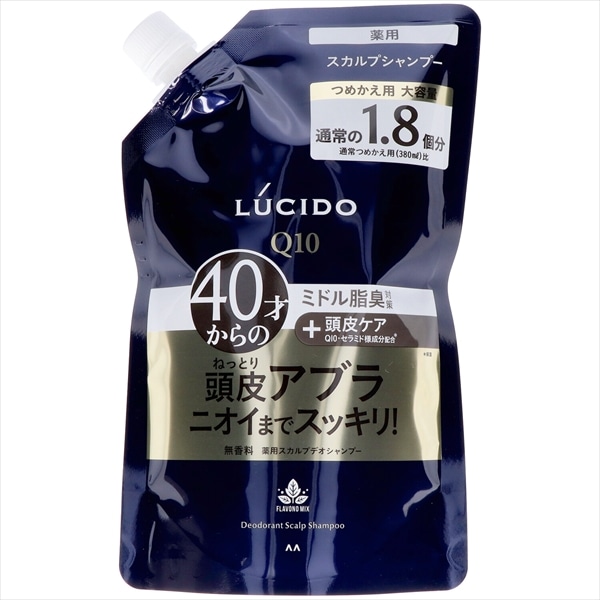 マンダム　ルシード　薬用スカルプデオシャンプー　詰替　大容量　684ML 1個（ご注文単位1個）【直送品】