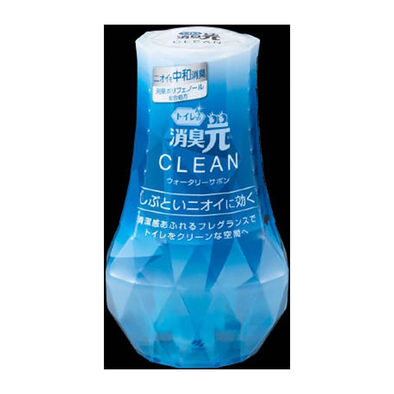 小林製薬　トイレの消臭元　CLEAN　ウオータリーサボン　400ML 1個（ご注文単位1個）【直送品】