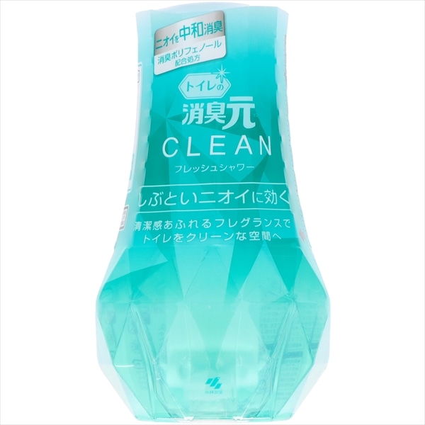 小林製薬　トイレの消臭元　CLEAN　フレッシュシャワー　400ML 1個（ご注文単位1個）【直送品】