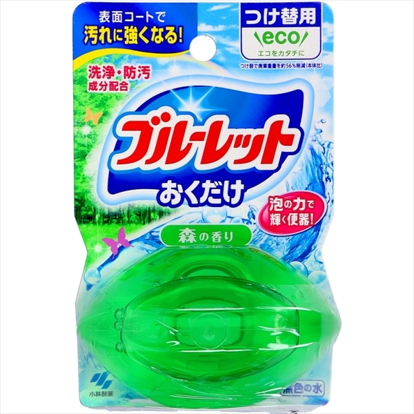 >小林製薬　液体ブルーレット　おくだけ　つけ替用　森の香り　70ML 1個（ご注文単位1個）【直送品】