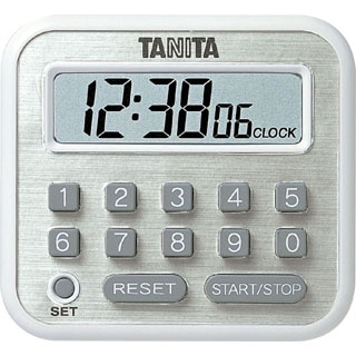 >タニタ TD-375-WH(ホワイト) 長時間タイマー100時間計 1個（ご注文単位1個）【直送品】