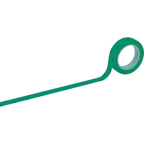 トラスコ中山 緑十字 クリーンルーム用ラインテープ 緑 ＨＣＰＡＳ-25Ｇ 25mm幅×33ｍ 帯電防止タイプ（ご注文単位1巻）【直送品】