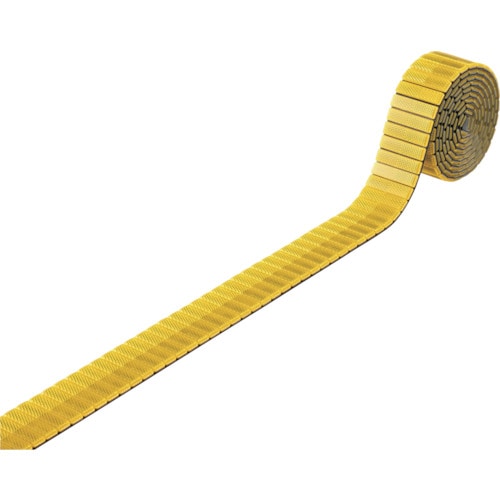 トラスコ中山 緑十字 レフテープ(高輝度反射材テープ) 蛍光黄 レフテープ-Ｙ 50mm幅×2.5ｍ アクリル（ご注文単位1巻）【直送品】