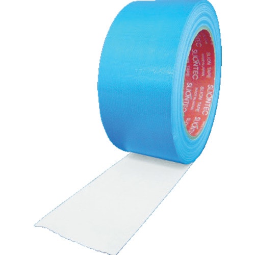 【直送品】トラスコ中山 スリオン カラー布粘着テープ50mm ライトブルー（ご注文単位1巻）
