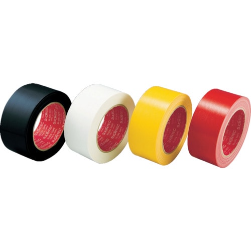 トラスコ中山 スリオン カラー布粘着テープ50mm レッド　382-7224（ご注文単位1巻）【直送品】