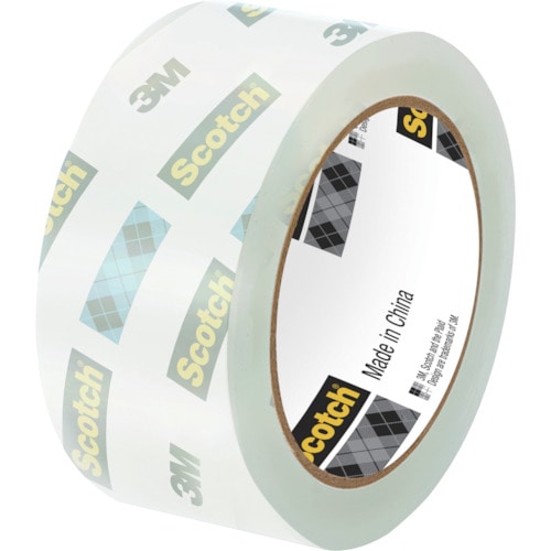 【直送品】トラスコ中山 3Ｍ スコッチ 透明梱包用テープ 強力梱包 48mm ｘ 50ｍ（ご注文単位1巻）