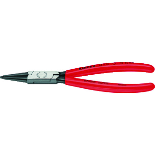 >トラスコ中山 KNIPEX 穴用スナップリングプライヤー 8-13mm　446-7973（ご注文単位1個）【直送品】