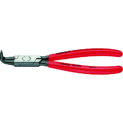 >トラスコ中山 KNIPEX 穴用スナップリングプライヤー90度 19-60mm（ご注文単位1個）【直送品】