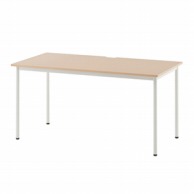 アール・エフ・ヤマカワ SHシンプルテーブル　W1400×D700 ナチュラル SHST－1470NA 1台（ご注文単位1台）【直送品】
