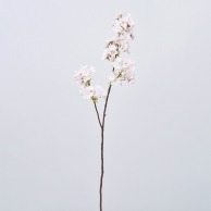 【直送品】 アスカ商会 造花 A－34281　桜×95 ＃001P　ホワイトピンク 1本（ご注文単位1本）