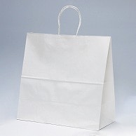 パックタケヤマ 手提げ紙袋　ファンシーバッグ LL　ホワイト XZV01018 50枚/袋（ご注文単位3袋）【直送品】