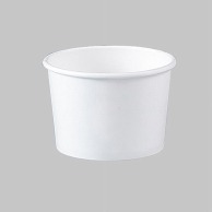 【直送品】 水野産業 アイス＆スープカップ　PLAラミ 16オンス　464ml 02614　白 25個/束（ご注文単位20束）