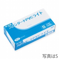 >【直送品】 エブノ PVC手袋　スタンダードライト M 112　半透明 100枚/箱（ご注文単位30箱）
