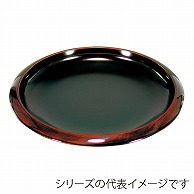 福井クラフト 8寸鉄鉢 溜　漆塗 84001600 1個（ご注文単位1個）【直送品】