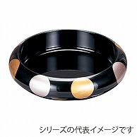 【直送品】 福井クラフト 寿司桶　尺3ニュー寿冠桶 黒日月 70012790 1個（ご注文単位1個）