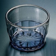 >【直送品】 福井クラフト 3寸菊カット汁鉢 ブルー 85020130 1個（ご注文単位1個）