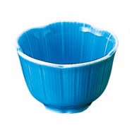 【直送品】 福井クラフト 陶器珍味　梅型　小 ブルー 89600380 1個（ご注文単位1個）