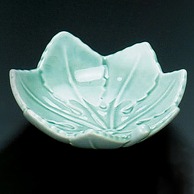 福井クラフト 陶器珍味　紅葉小皿 ヒワ 89669960 1個（ご注文単位1個）【直送品】