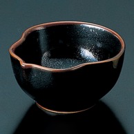 福井クラフト 陶器珍味　瓢鉢 銀砂 97010150 1個（ご注文単位1個）【直送品】