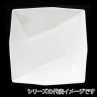 福井クラフト メラミン鉢　28．3cm　折紙盛鉢 ホワイト 51353850 1個（ご注文単位1個）【直送品】