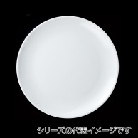 【直送品】 福井クラフト ビュッフェ用メラミン皿　φ26．3cm　丸皿 ホワイト 51022160 1個（ご注文単位1個）