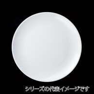 【直送品】 福井クラフト ビュッフェ用メラミン皿　φ32．2cm　丸皿 ホワイト 51022190 1個（ご注文単位1個）
