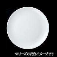 【直送品】 福井クラフト ビュッフェ用メラミン皿　φ34．5cm　丸皿 ホワイト 51022210 1個（ご注文単位1個）