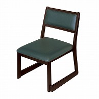 福井クラフト 椅子　都高座椅子 SH360　レザー　濃緑 11000105 1個（ご注文単位1個）【直送品】