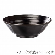 【直送品】 福井クラフト 超耐熱鉢　24cm　ラーメン鉢 黒タタキ 45023720 1個（ご注文単位1個）