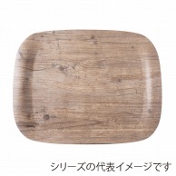 【直送品】 福井クラフト 耐熱木製トレー　46cm　アーストレー ビンテージ　弱SL 17416970 1枚（ご注文単位1枚）