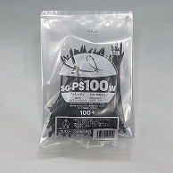 >エスジー工業 結束バンド　SGケーブルタイ　プッシュタイ 黒　100本 SG-PS100W 1袋（ご注文単位1袋）【直送品】