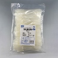 エスジー工業 結束バンド　SGケーブルタイ　マーキングタイ 乳白　500本 SG-ML100 1袋（ご注文単位1袋）【直送品】