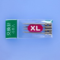 エスジー工業 タグピン取付機　タグメイト　交換針 ロング細　XL　4本  1パック（ご注文単位1パック）【直送品】