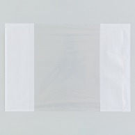【直送品】 デリバリーパック　USパック 部分のりタイプ　裏入口　A4サイズ US－3141　透明 100枚/袋（ご注文単位10袋）
