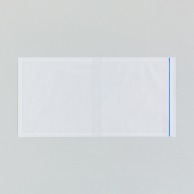 【直送品】 デリバリーパック　USパック 背割れタイプ　長4サイズ US－5011　透明 100枚/袋（ご注文単位20袋）