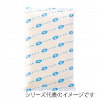 マルタカ 米袋　ポリ乳白　マイクロドット 業務用　米　RICE　水色　3kg PD1200 500枚/箱（ご注文単位1箱）【直送品】