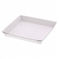 クラウンパッケージ 紙製トレー　ホワイトシリーズ　ベーシック SS－16  25枚/袋（ご注文単位16袋）【直送品】