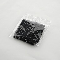 編み込みヘアターバン 黒　個包装 7863212 250個/束（ご注文単位8束）【直送品】