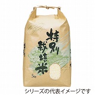 >【直送品】マルタカ 米袋　紐付クラフト 特別栽培米　自然の力　2kg KH0312 300枚/箱（ご注文単位1箱）
