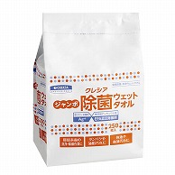 >日本製紙クレシア クレシア　ジャンボ除菌ウェットタオル　詰め替え用 250枚 64135 1袋（ご注文単位6袋）【直送品】