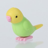 イワコー 消しゴム　インコ グリーン ER-BDOU292 1個（ご注文単位10個）【直送品】