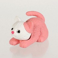 イワコー 消しゴム　ふせねこ ピンク ER-BDOU245 1個（ご注文単位10個）【直送品】