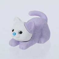 イワコー 消しゴム　ふせねこ パープル ER-BDOU257 1個（ご注文単位10個）【直送品】