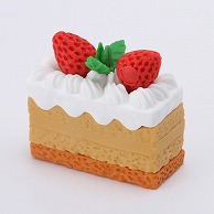 イワコー 消しゴム　四角ケーキ ブラウン ER-BDES011 1個（ご注文単位10個）【直送品】