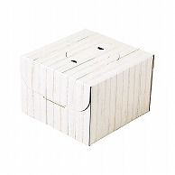 【直送品】 和気 デコ箱　ホワイトウッド　HP130 4号 2－114－50 100枚/箱（ご注文単位1箱）