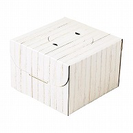 【直送品】 和気 デコ箱　ホワイトウッド　HP130 6号 2－116－50 100枚/箱（ご注文単位1箱）