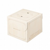 和気 デコ箱　クルルクリーム　HP150 4号 2－124－18 100枚/箱（ご注文単位1箱）【直送品】