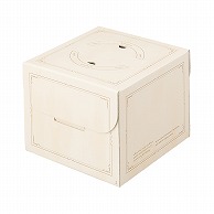 和気 デコ箱　クルルクリーム　HP150 5号 2－125－18 100枚/箱（ご注文単位1箱）【直送品】
