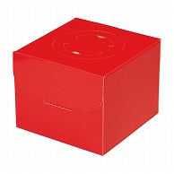 【直送品】 和気 デコ箱　カラーデコ赤　HP150 5号 2－115－71 100枚/箱（ご注文単位1箱）