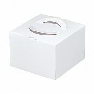 和気 デコ箱　バースデーデコ　ホワイト　HP130 5号 2－601－01 100枚/箱（ご注文単位1箱）【直送品】